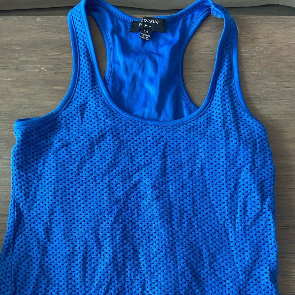 Blue Jersey Dress